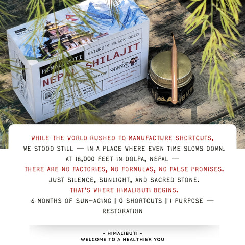 SHILAJIT FROM NEPAL - ELITE EDITION - 20GRM