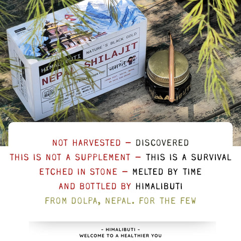 SHILAJIT FROM NEPAL - ELITE EDITION - 20GRM