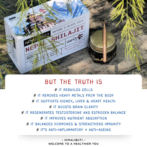 SHILAJIT FROM NEPAL - ELITE EDITION - 20GRM