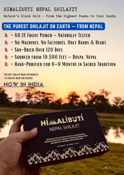 SHILAJIT FROM NEPAL - SUPREME EDITION - 20GRM