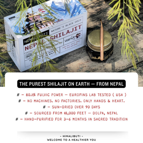 SHILAJIT FROM NEPAL - ELITE EDITION - 20GRM