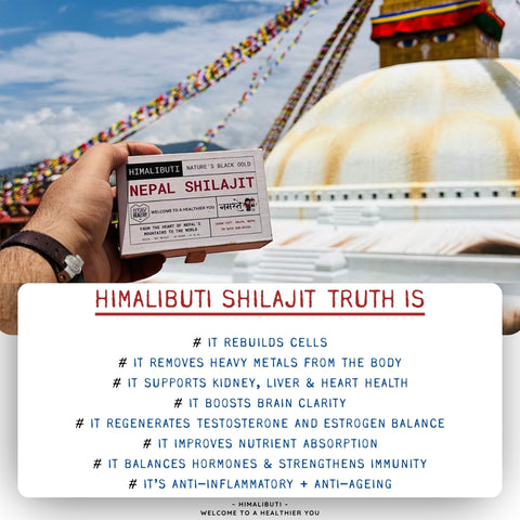 SHILAJIT FROM NEPAL - ELITE EDITION - 20GRM