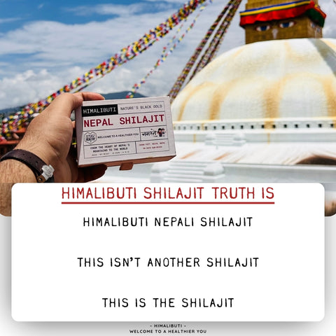 SHILAJIT FROM NEPAL - ELITE EDITION - 20GRM