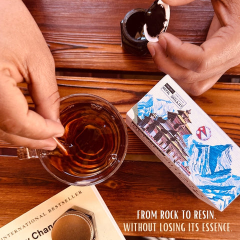 NEPALI SHILAJIT WITH COPPER SPOON - 20GRM - ELITE