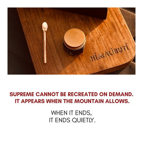 SHILAJIT FROM NEPAL - SUPREME EDITION - 20GRM