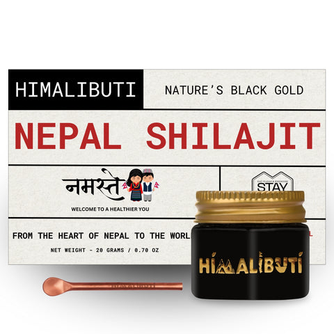 HIMALIBUTI NEPAL SHILAJIT - DOLPA, NEPAL. 18000 FEET, 90 DAYS SUN-DRIED. ( NEPAL IMPORTED )