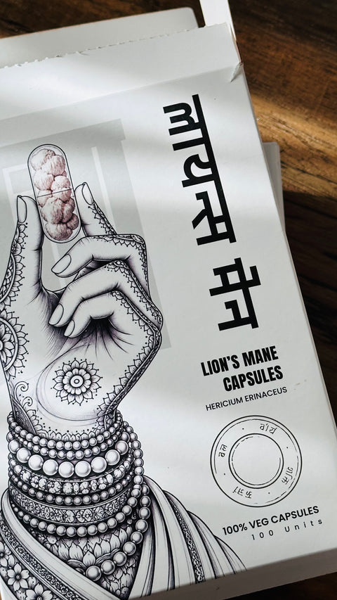 LION'S MANE CAPSULES – BRAIN & FOCUS MUSHROOM