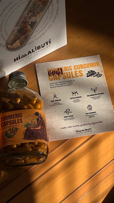 TURMERIC CURCUMIN CAPSULES – 95% CURCUMINOIDS