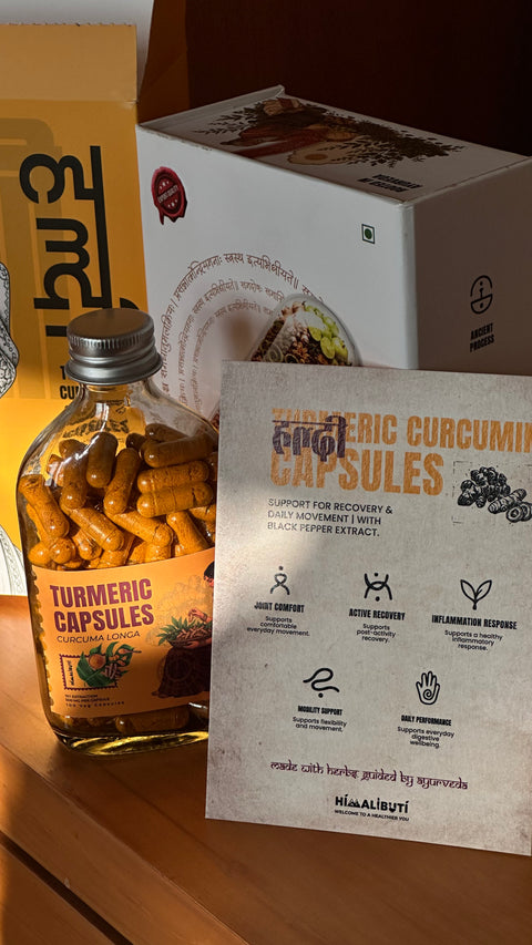 TURMERIC CURCUMIN CAPSULES – 95% CURCUMINOIDS