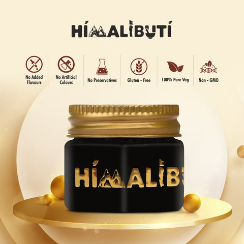 NEPALI SHILAJIT WITH COPPER SPOON - 20GRM - ELITE